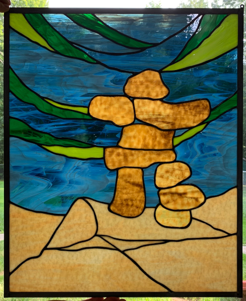 elephant with beveled border