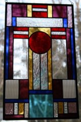 multi-colored geometric